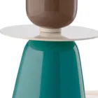 Lámpara de mesa baja de cerámica en 2 colores Made in Italy - Berimbau Viadurini