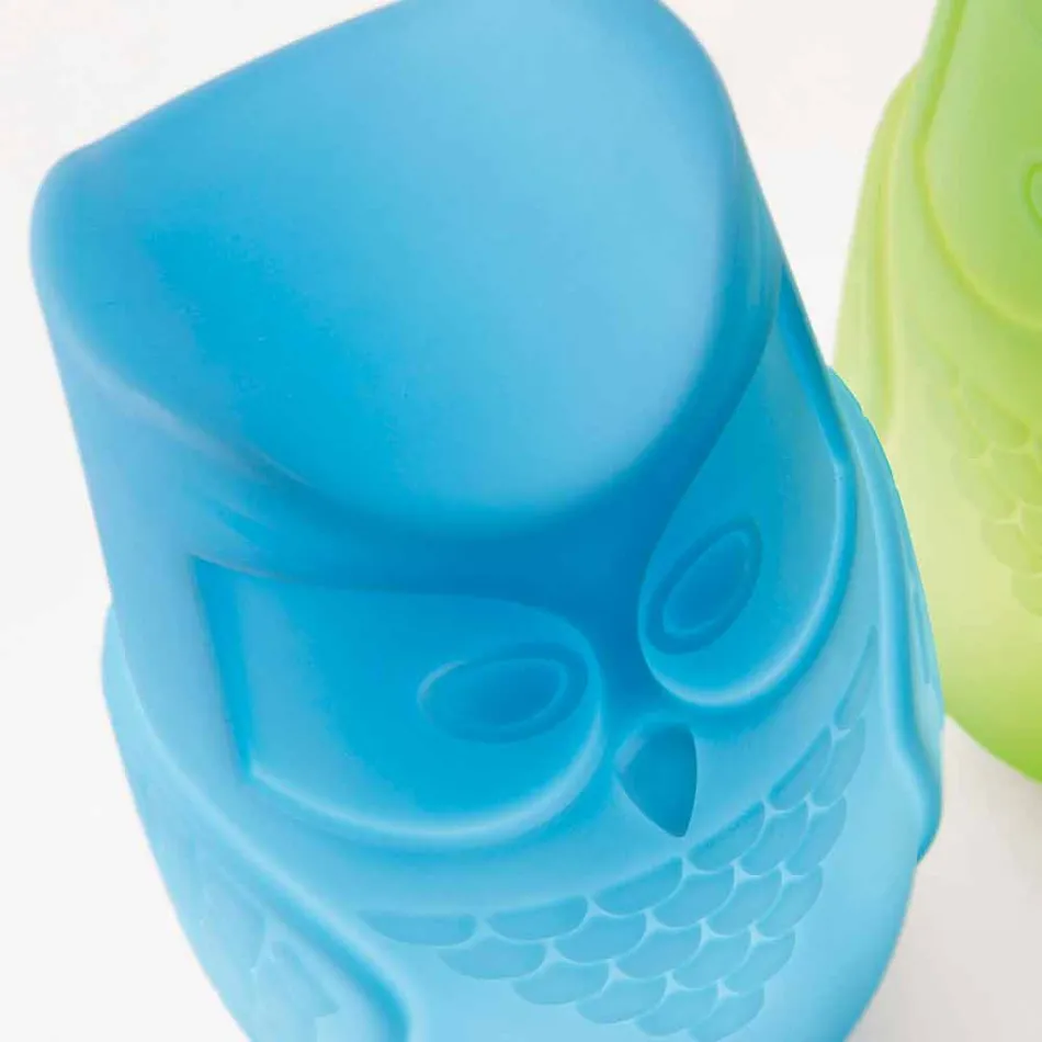 Lámpara de sobremesa Bubo color búho de diseño búho fabricada en Italia. Viadurini