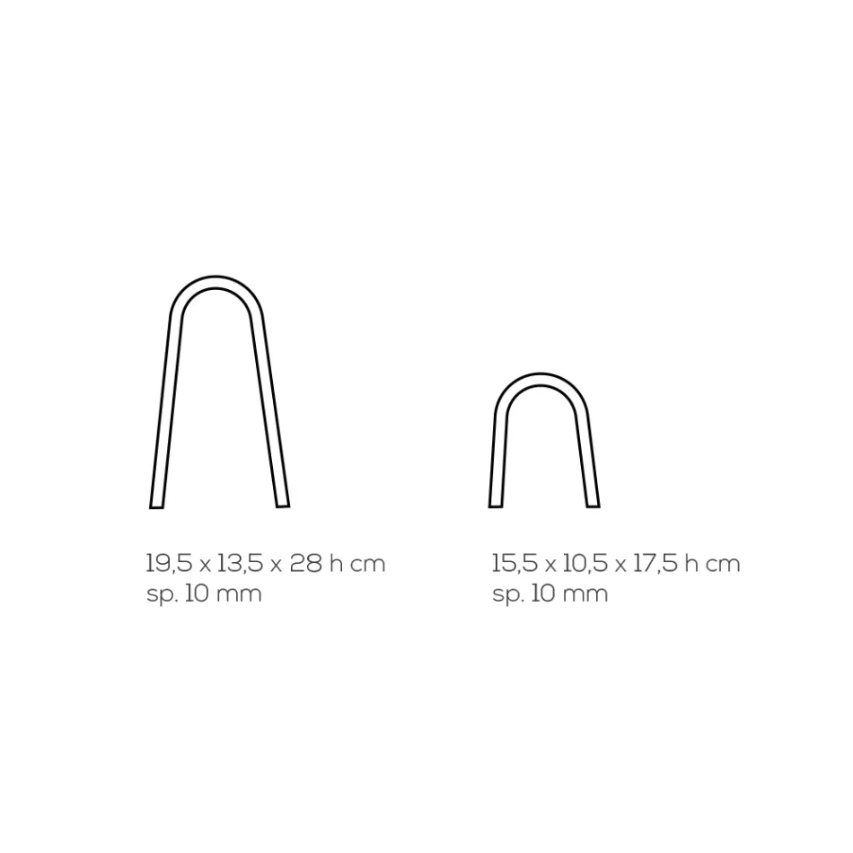 Lámpara de mesa de cristal acrílico transparente con decoración grabada - Bertella Viadurini
