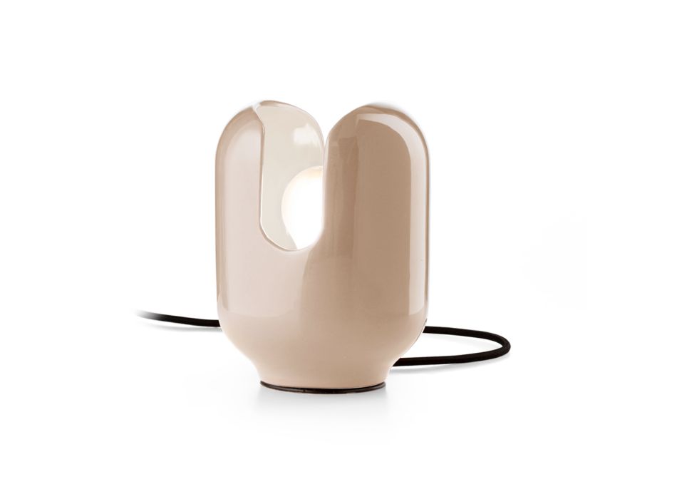 Lámpara de mesa de estilo moderno en cerámica Made in Italy - Batucada Viadurini