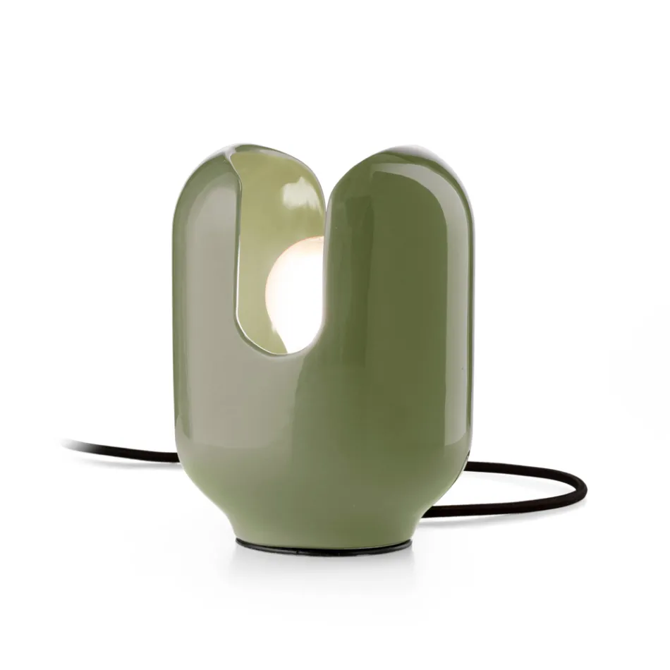 Lámpara de mesa de estilo moderno en cerámica Made in Italy - Batucada Viadurini