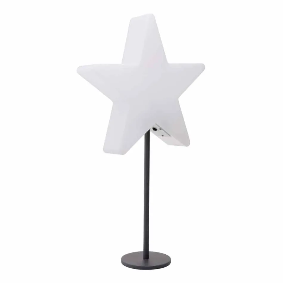 Lámpara de mesa Star de diseño moderno con o sin pedestal - Littlestar Viadurini