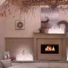 Lámpara de sobremesa de diseño con Led blanco o rojo Casas Design Slide - Kuusi Viadurini