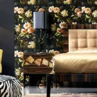 Lámpara de mesa de madera maciza Grilli Zarafa hecha en Italia. Viadurini