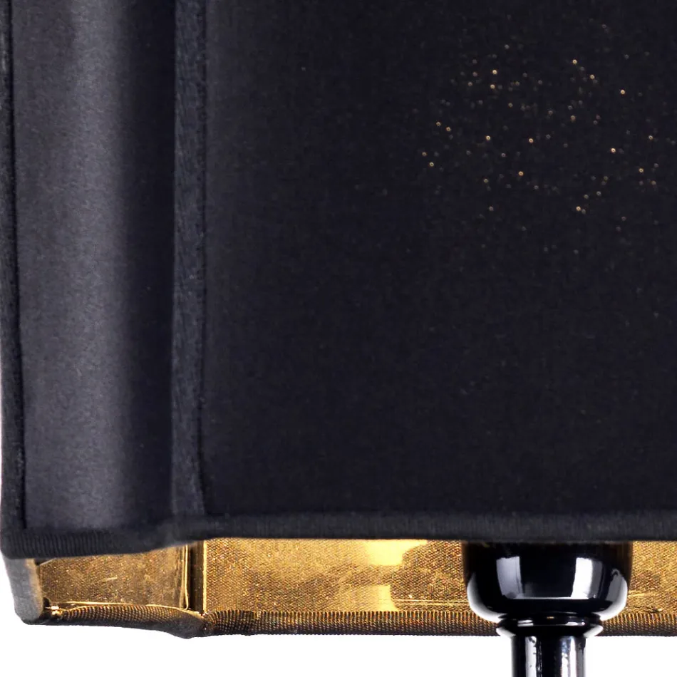 Lámpara de mesa de madera maciza Grilli Zarafa hecha en Italia. Viadurini