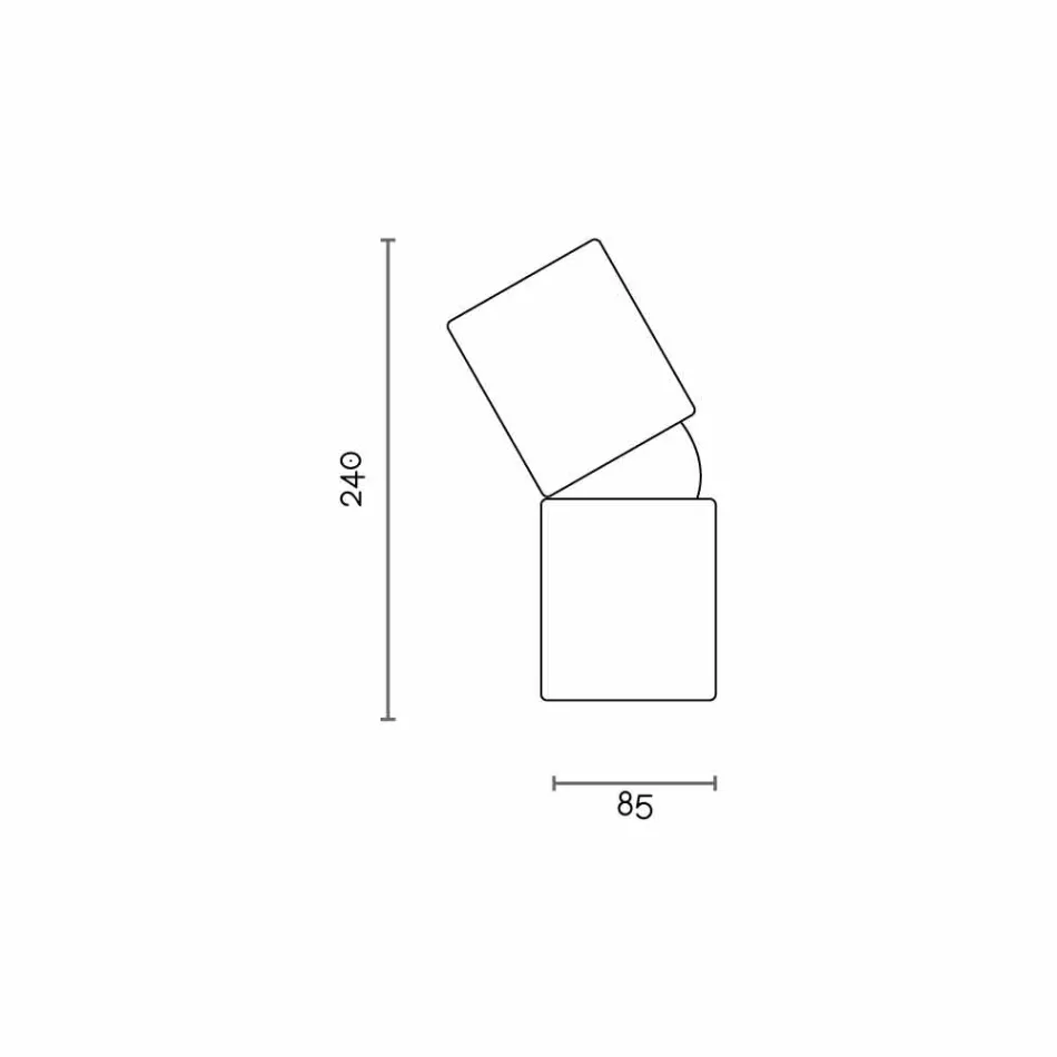 Lámpara de mesa de cerámica de diseño moderno hecha en Italia Asia Viadurini