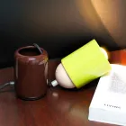 Lámpara de mesa de cerámica de diseño moderno hecha en Italia Asia Viadurini