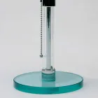 Lámpara de mesa de vidrio con pantalla de ópalo Made in Italy - Dacca Viadurini