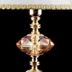 Lámpara de mesa de vidrio y cristal Belle, fabricado en Italia Viadurini