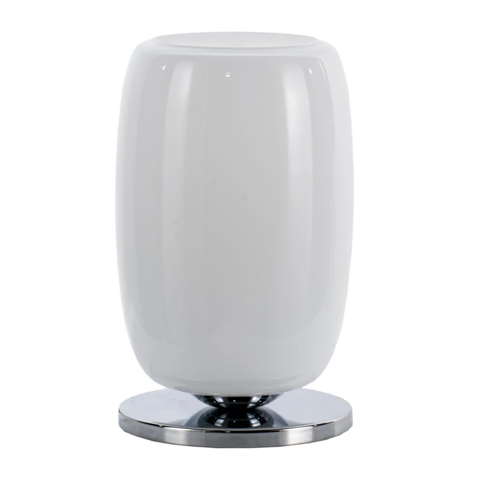 Lámpara de mesa de vidrio soplado a mano en Venecia 16 22 cm - Bambú Viadurini