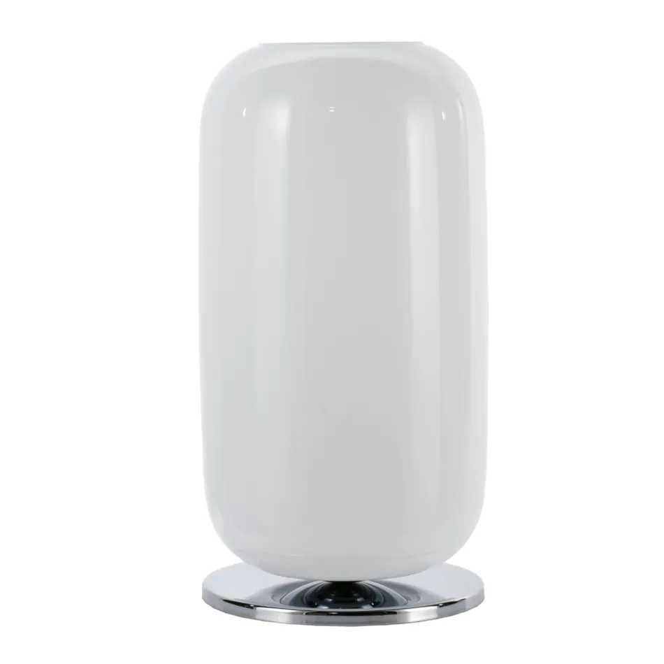 Lámpara de mesa de vidrio soplado a mano en Venecia 16 22 cm - Bambú Viadurini