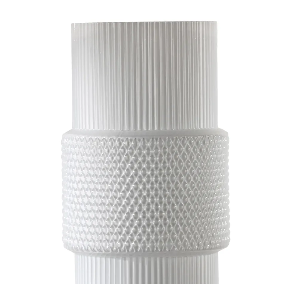 Lámpara de mesa en vidrio soplado a mano en Venecia y metal - Satomi Viadurini