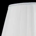 Lámpara en el vector de cristal transparente y cristal Ivy, fabricado en Italia Viadurini