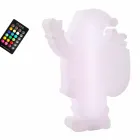 Lámpara de mesa LED de diseño moderno en forma de Papá Noel - Babbostar Viadurini
