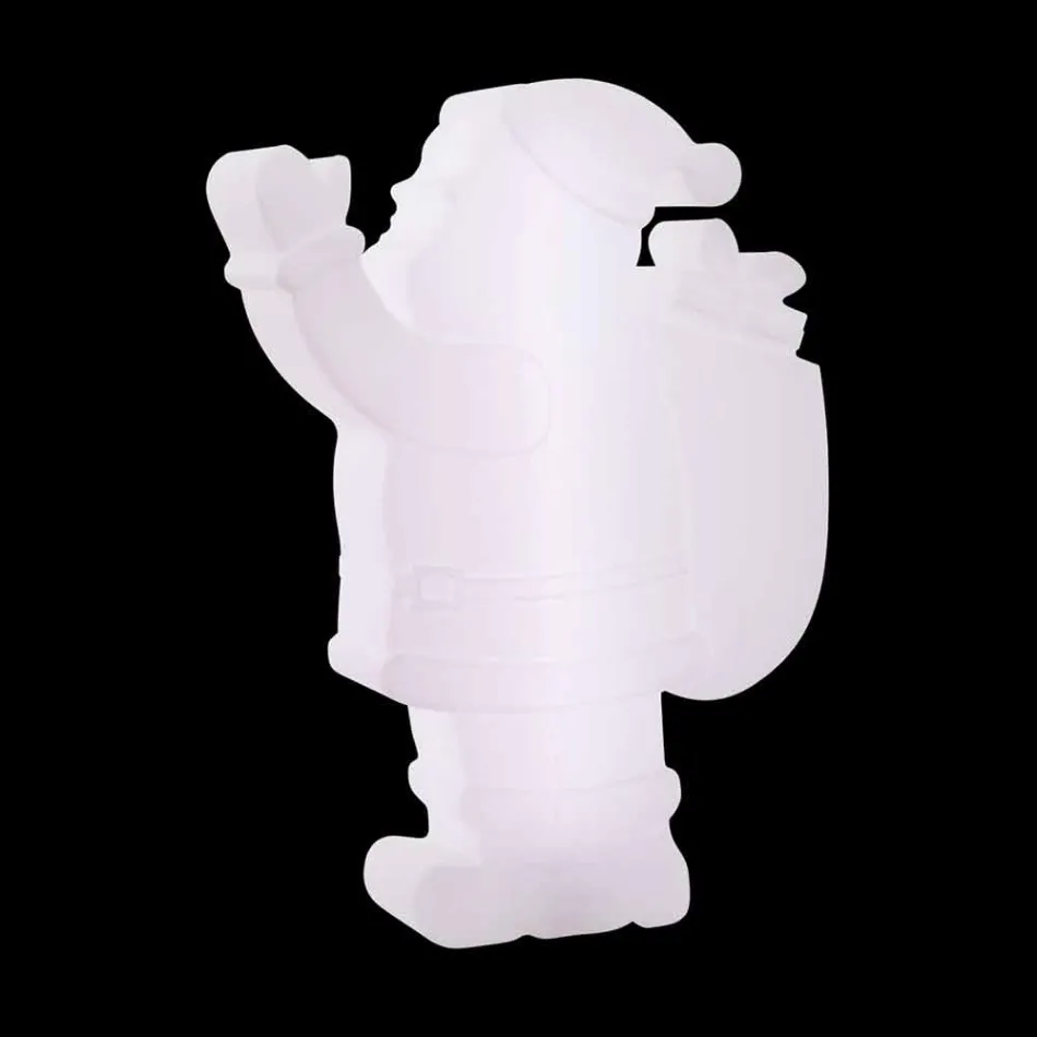 Lámpara de mesa LED de diseño moderno en forma de Papá Noel - Babbostar Viadurini