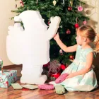 Lámpara de mesa LED de diseño moderno en forma de Papá Noel - Babbostar Viadurini