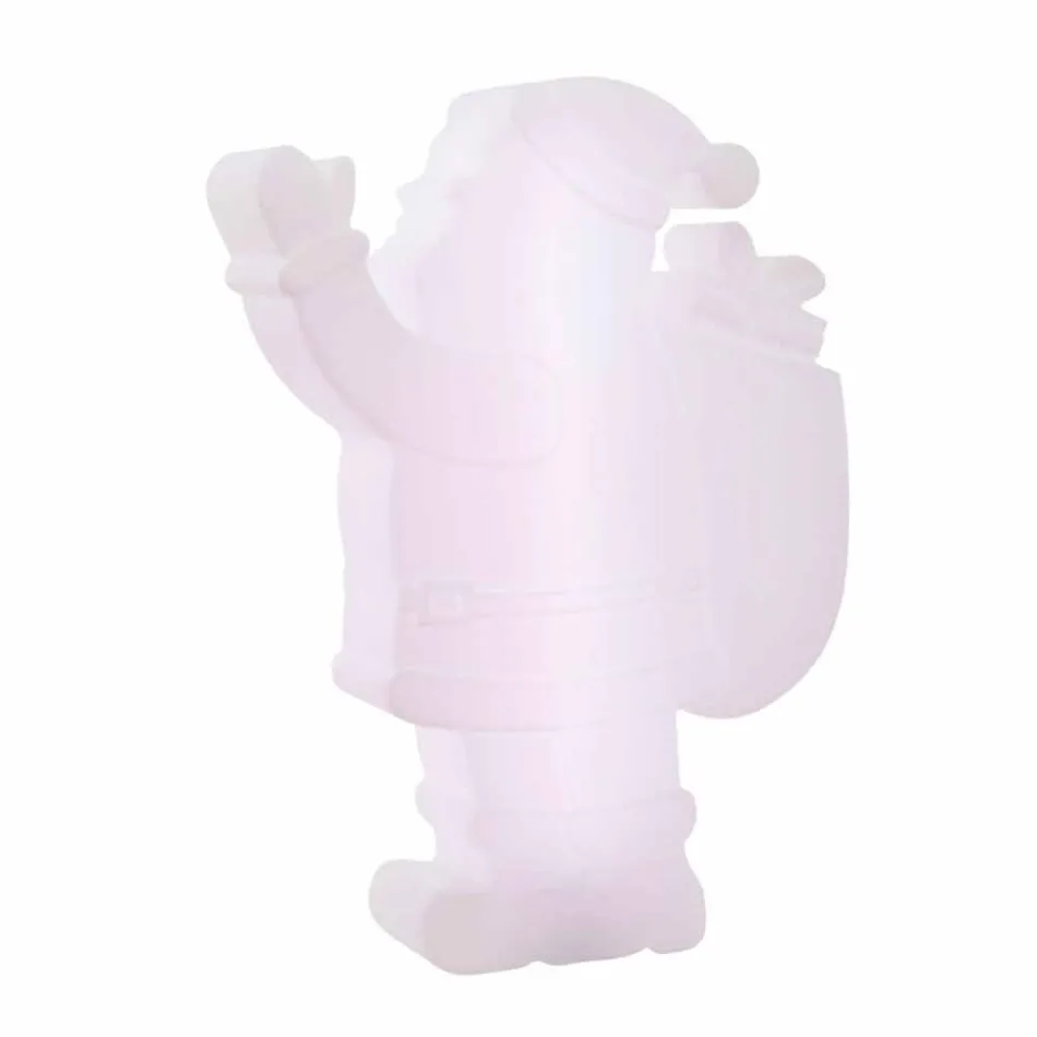 Lámpara de mesa LED de diseño moderno en forma de Papá Noel - Babbostar Viadurini