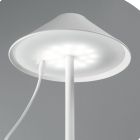 Lámpara de mesa exterior con carga USB y sistema táctil - Virghi Viadurini