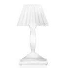 Lámpara de mesa en forma, Ferla plexiglass LED light Viadurini