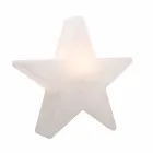 Lámpara de mesa de polietileno solar o LED Star Design - Ringostar Viadurini