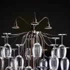 Lámpara de pie 30 vasos Sauvignon alza Viadurini