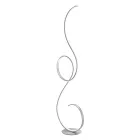 Lámpara de pie LED con estructura de metal pintado Design-Clack Viadurini