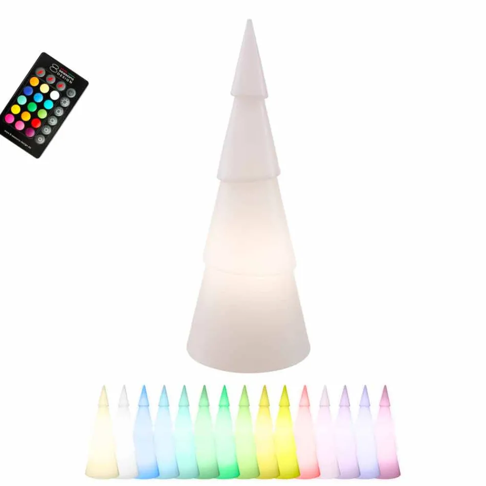 Lámpara de Pie de Diseño Led o Solar para Interior o Exterior - Alberostar Viadurini