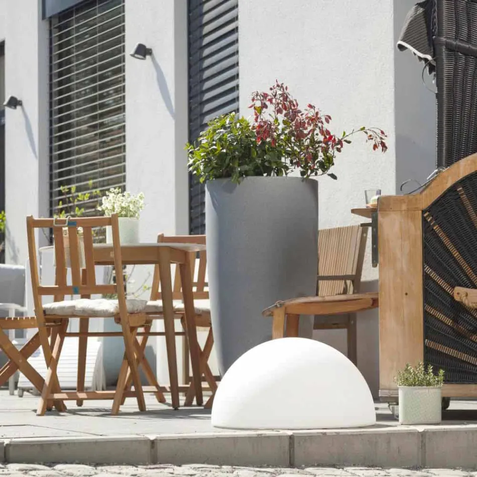 Lámpara de pie Semisphere Attack to Choice 2 tamaños Diseño moderno - Semistar Viadurini