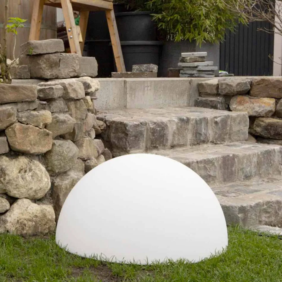 Lámpara de pie Semisphere Attack to Choice 2 tamaños Diseño moderno - Semistar Viadurini