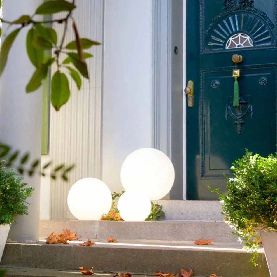 Lámpara de pie esférica de diseño moderno y colorido, diferentes tamaños - Globostar Viadurini