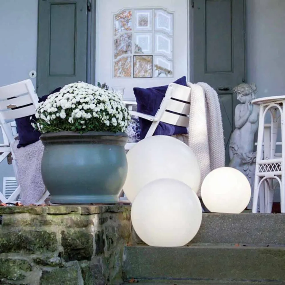 Lámpara de pie esférica de diseño moderno y colorido, diferentes tamaños - Globostar Viadurini