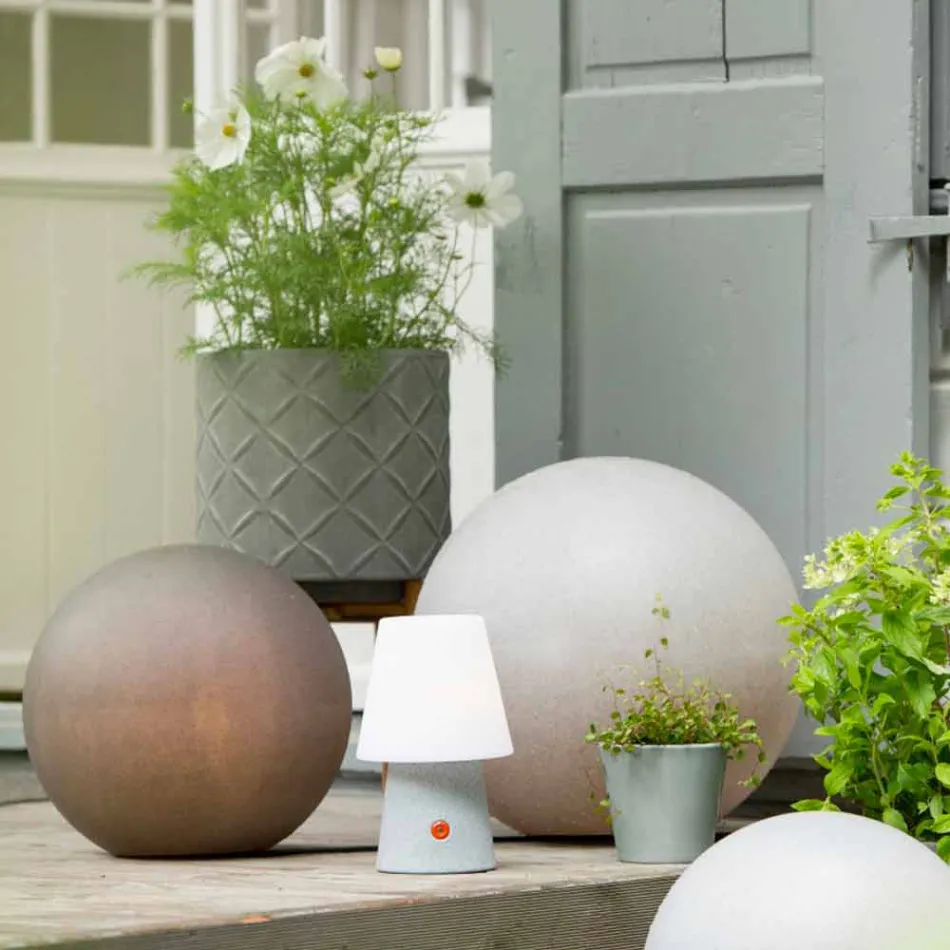 Lámpara de pie esférica de diseño moderno y colorido, diferentes tamaños - Globostar Viadurini