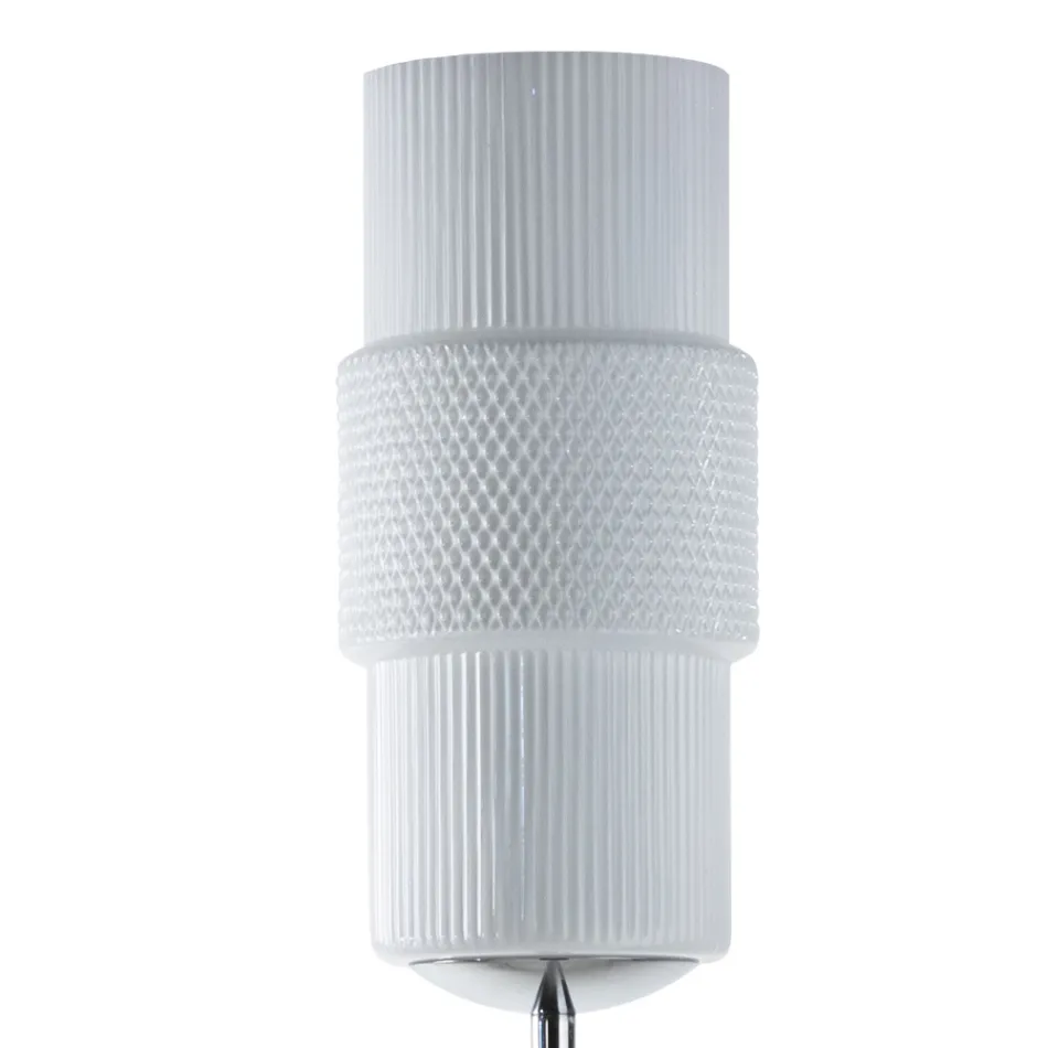 Lámpara de pie Artisan de vidrio soplado veneciano 30 cm - Satomi Viadurini