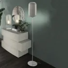 Lámpara de pie de vidrio veneciano soplado a mano - Bambú Viadurini