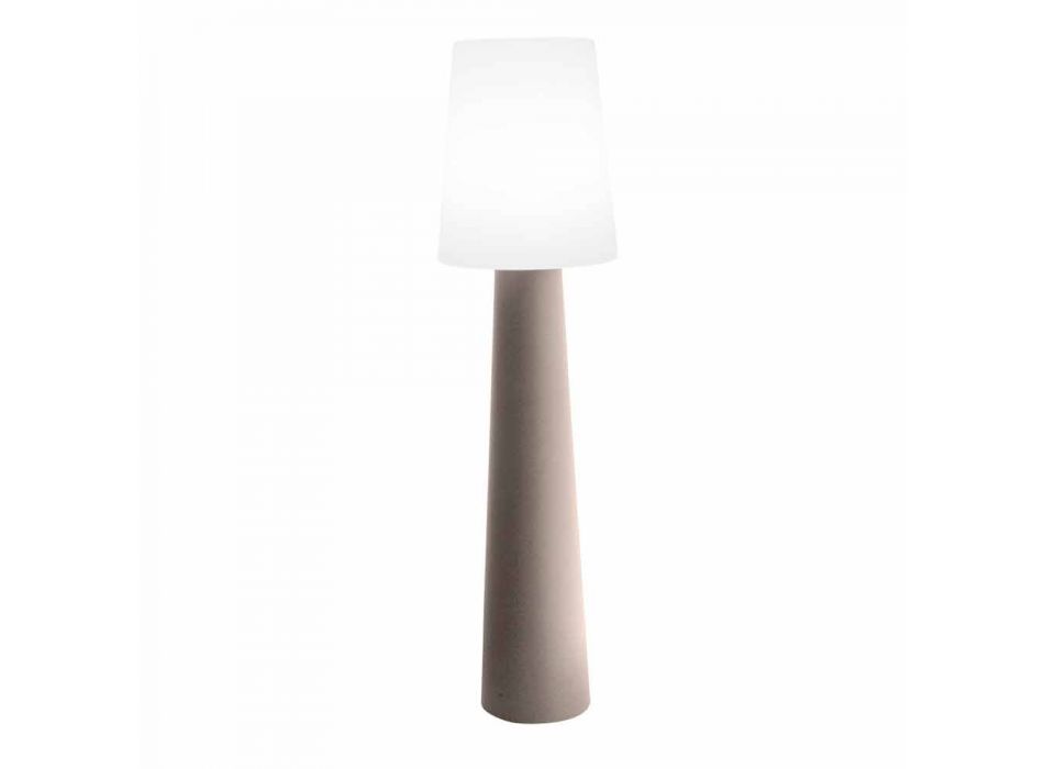 Lámpara de Pie Coloreada Led, Solar o Diseño E27 Exterior e Interior - Fungostar Viadurini
