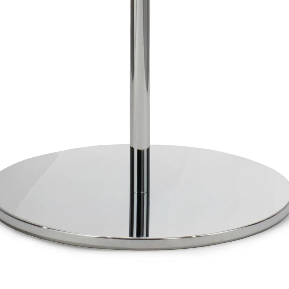 Lumira - Lámpara de pie de tres luces en cristal labrado, fabricada en Italia. Viadurini