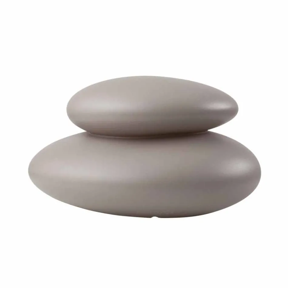 Lámpara de Pie para Interior o Exterior de Moderno Diseño Natural - Sassostar Viadurini