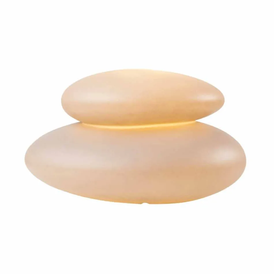 Lámpara de Pie para Interior o Exterior de Moderno Diseño Natural - Sassostar Viadurini