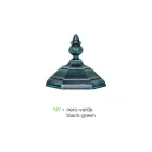 Lámpara de pie para exterior de estilo vintage en aluminio Made in Italy - Leona Viadurini