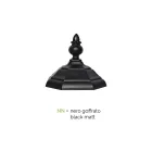 Lámpara de pie para exterior de estilo vintage en aluminio Made in Italy - Leona Viadurini