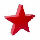Lámpara de pie en forma de estrella blanca o roja, diseño moderno - Ringostar Viadurini