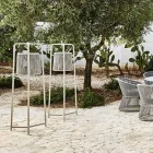 Lámpara de Pie en Aluminio y Fibra Made in Italy - Tibidabo de Varaschin Viadurini