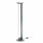 Lámpara de Pie de Metal Lacado con LED Integrado Made in Italy - Indra Viadurini