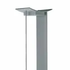 Lámpara de Pie de Metal Lacado con LED Integrado Made in Italy - Indra Viadurini