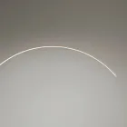 Lámpara de Pie en Metal Pintado con Luz LED Regulable - Eucalipto Viadurini