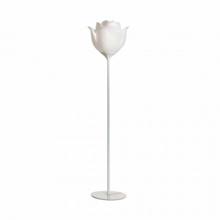 Lámpara de pie de plástico con diseño floral para exteriores - Baby Love de Myyour Viadurini