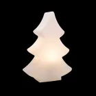 Lámpara de Pie Led, Solar o E27 en Plástico Diseño Navideño - Alberostar Viadurini