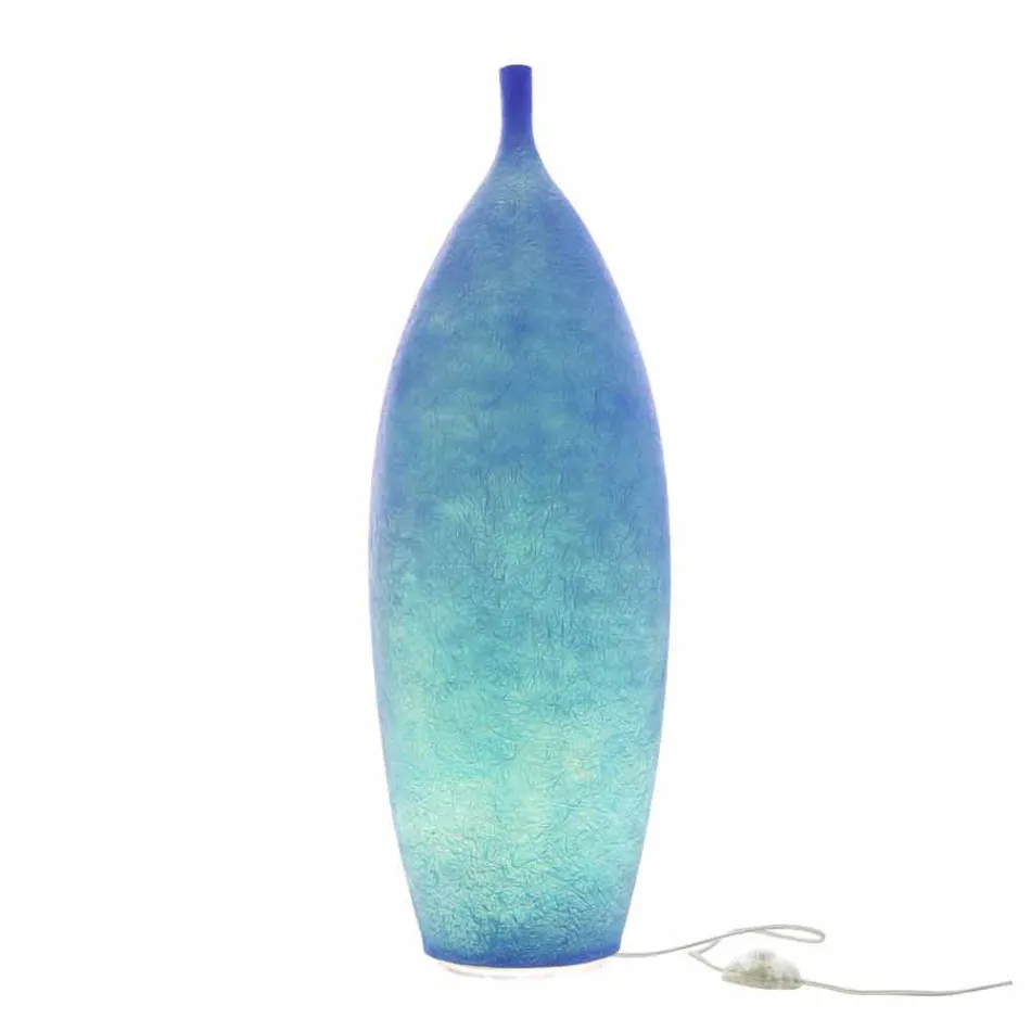 Lámpara de pie contemporánea de nebulita In-es.artdesign Tank 2 H92cm Viadurini