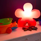 Lámpara de Pie o Mesa de Diseño Moderno con Flor de Colores - Fiorestar Viadurini