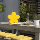 Lámpara de Pie o Mesa de Diseño Moderno con Flor de Colores - Fiorestar Viadurini